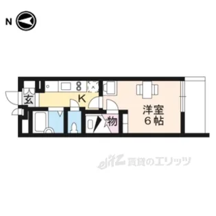 レオパレスグローリー【2階】の間取り