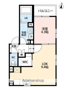 CB小郡リネア【2階】の間取り