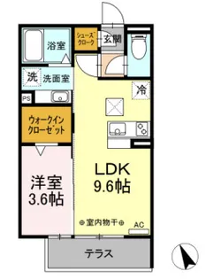 Luce【1階】の間取り