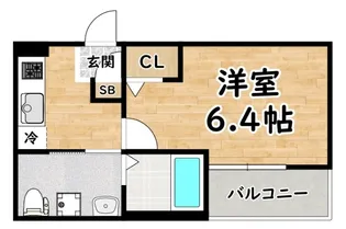 フルール【3階】の間取り
