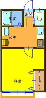 第一テーオハイツ【1階】の間取り