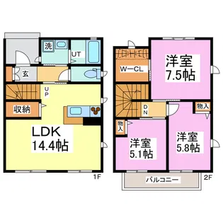 Polaireの間取り