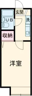 プチクレール北綾瀬B【2階】の間取り