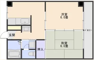コンフォート幸(YUKI)【4階】の間取り
