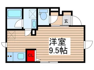 キーメゾン【1階】の間取り