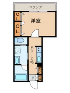 グランコール志茂【3階】の間取り