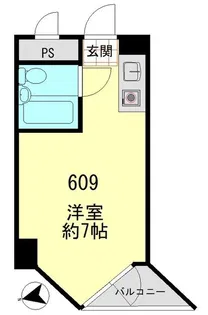 東京ベイサイド【6階】の間取り
