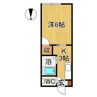シティハウス代官町【1階】の間取り