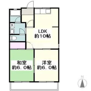 リバーサイドMABUTI【2階】の間取り