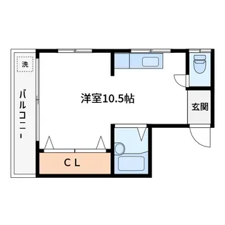 横山マンション【3階】の間取り