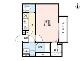 Lumina Nisshin【2階】の間取り
