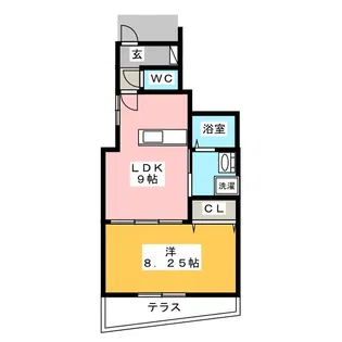 Foret Kochino(フォーレ古知野)【1階】の間取り