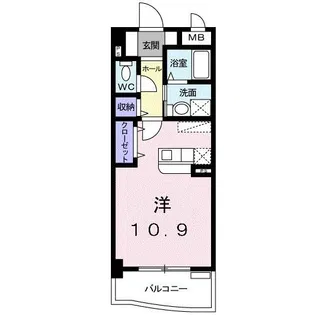 フィオーレV【2階】の間取り