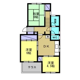 ティーハイム小笠原【1階】の間取り