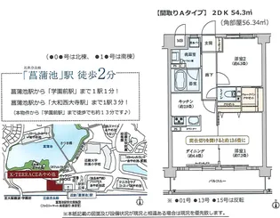 K-TERRACEあやめ池【3階】の間取り