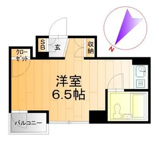 モンテビスタ【3階】の間取り