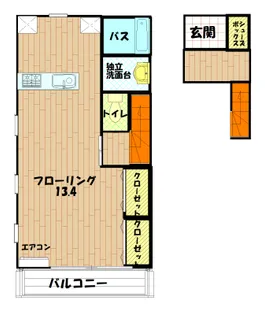 White Court【2階】の間取り