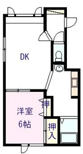 パール永山1・4【2階】の間取り