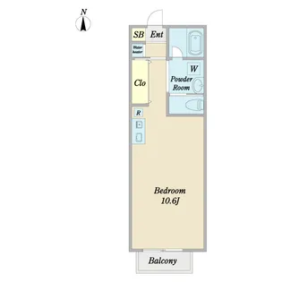 サンヒルズ・やや【1階】の間取り