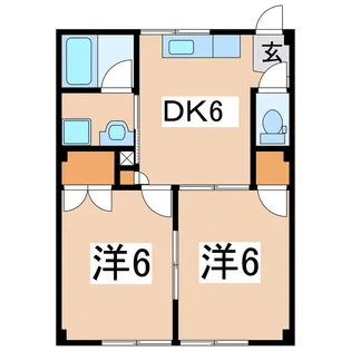 メゾンドオザキ【2階】の間取り