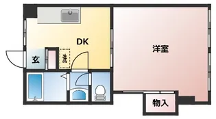 第3山下ビル【3階】の間取り