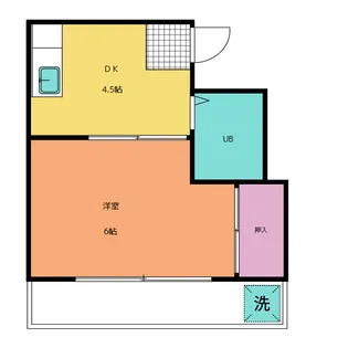まみヨコイ【2階】の間取り