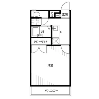 アムール厚木【2階】の間取り
