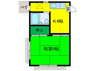 山崎ビル【2階】の間取り