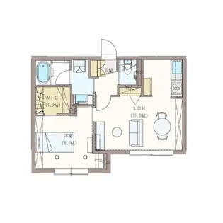 福島県郡山市栄町【マンション】の間取り