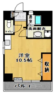 定功ビル【6階】の間取り
