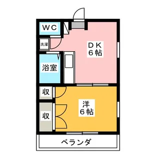 MAYハウス青葉町【2階】の間取り