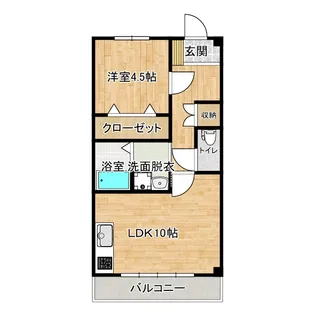 高知県高知市高そね【マンション】の間取り