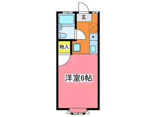 アネックスK【1階】の間取り
