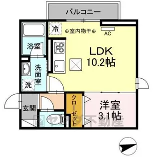 グラン カナル【2階】の間取り