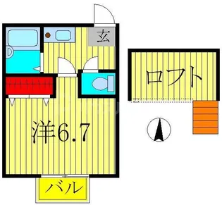 クラメゾン【2階】の間取り