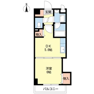 エルミタージュ【2階】の間取り