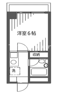 東京都世田谷区代田1【マンション】の間取り