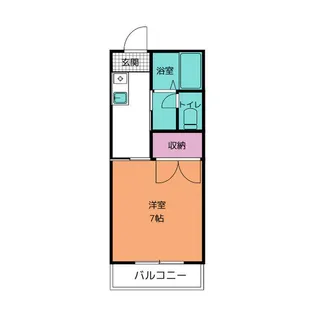 エクセルパークA【2階】の間取り
