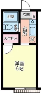 鶴川ハイツ II【2階】の間取り