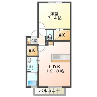 メイユール【1階】の間取り