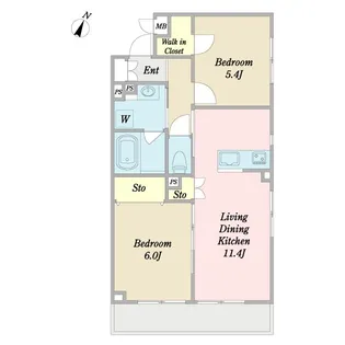 Hauoli【1階】の間取り