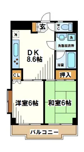 東京都調布市仙川町3【マンション】の間取り