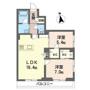 カサボニーカ【3階】の間取り