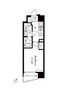 プラチナレジデンス【2階】の間取り