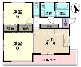 岐阜県多治見市坂上町3【一戸建】の間取り