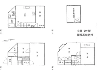 大阪府門真市石原町【一戸建】の間取り