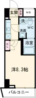 東京都墨田区八広5【マンション】の間取り