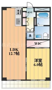 ルボワ平喜【4階】の間取り