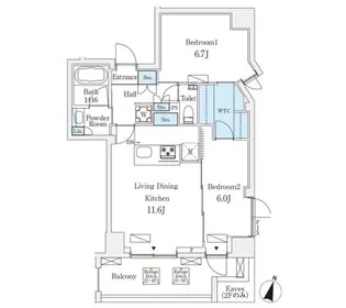 フルハウス飯田橋【2階】の間取り