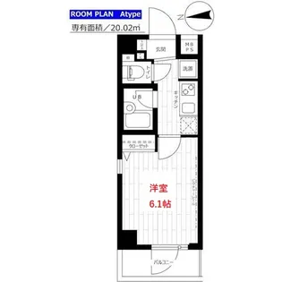 ステージグランデ南麻布【2階】の間取り